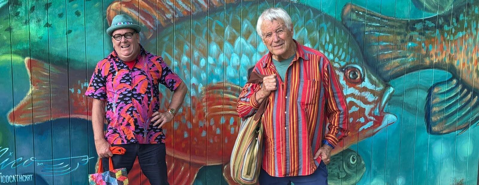 Fabric Collage Workshop with Kaffe Fassett and Brandon Mably